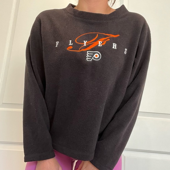 Vintage Philadelphia Flyers Sweater Furry - Picture 3 of 4